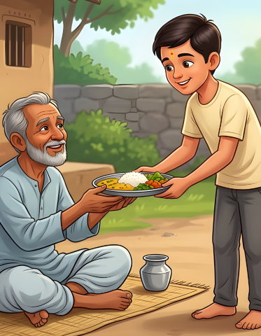 20 Donate Serve Food To Needy People Small, Compassion Activity Grocery Shopping