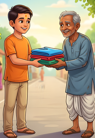 21 Donate Clothes To Needy People Small, Compassion Activity Cooking Food