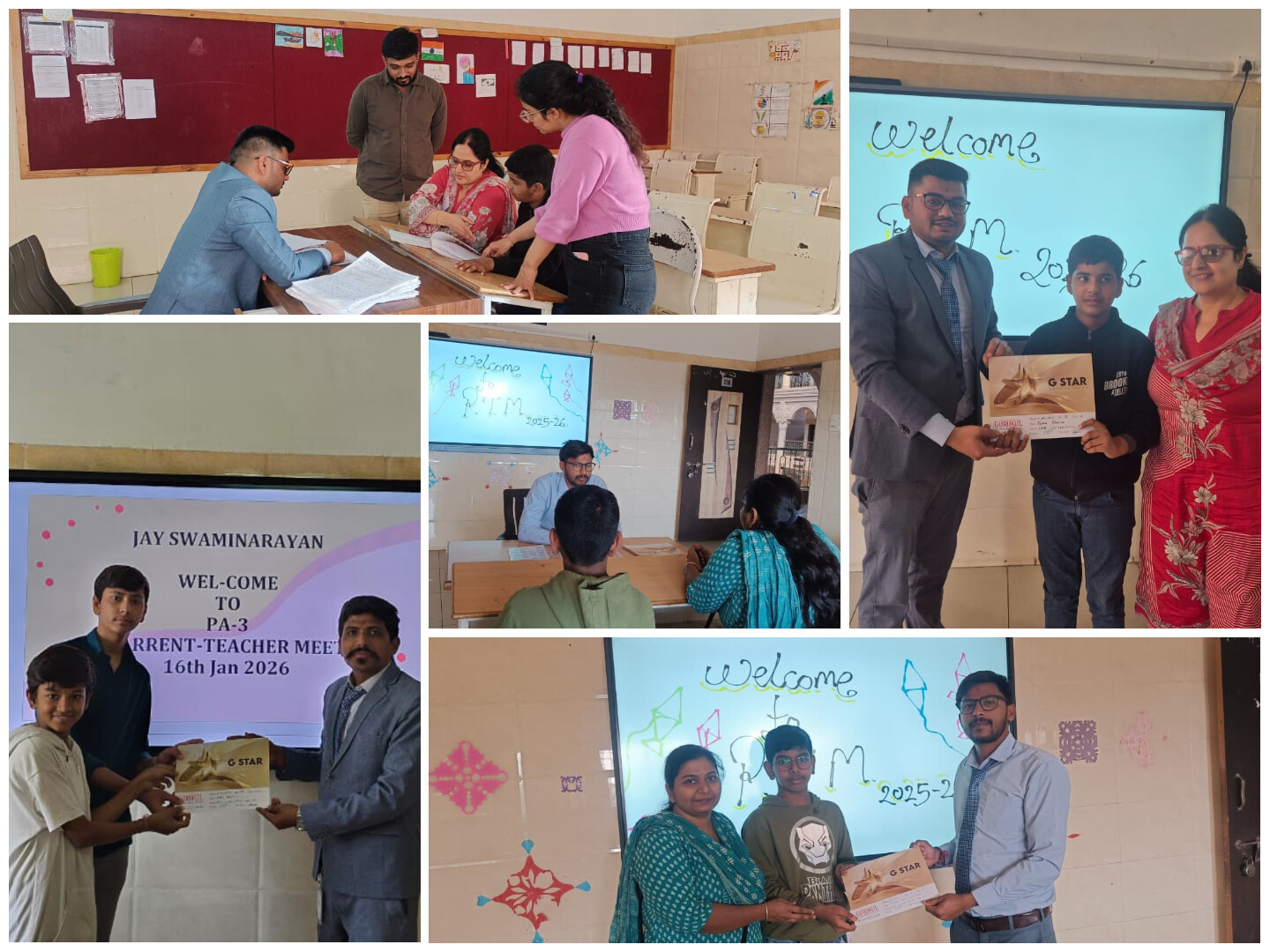 Parents Smile at Vidyanagar