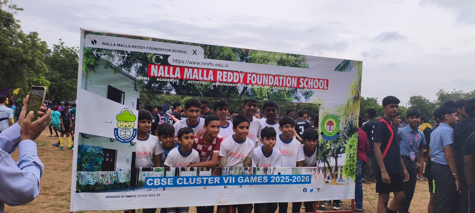 Gurukul’s U-14 Football Team Shines at district Level with Outstanding Performance ⚽🔥