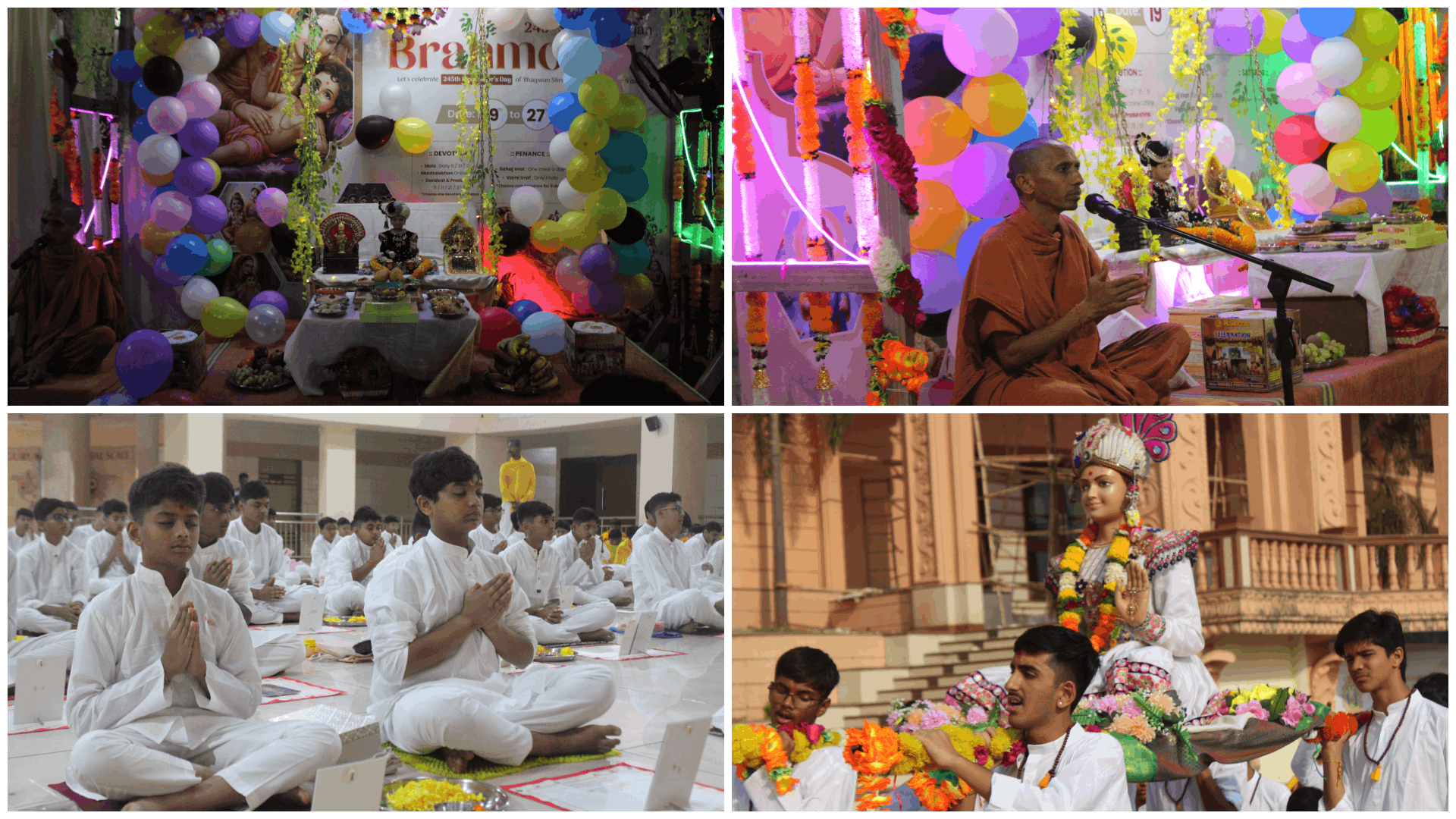 245th Brahmotsav: A Divine Celebration of Faith and Devotion 