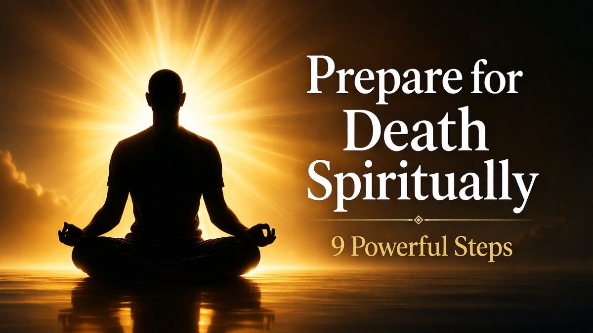 Prepare for Death Spiritually: 9 Powerful Steps