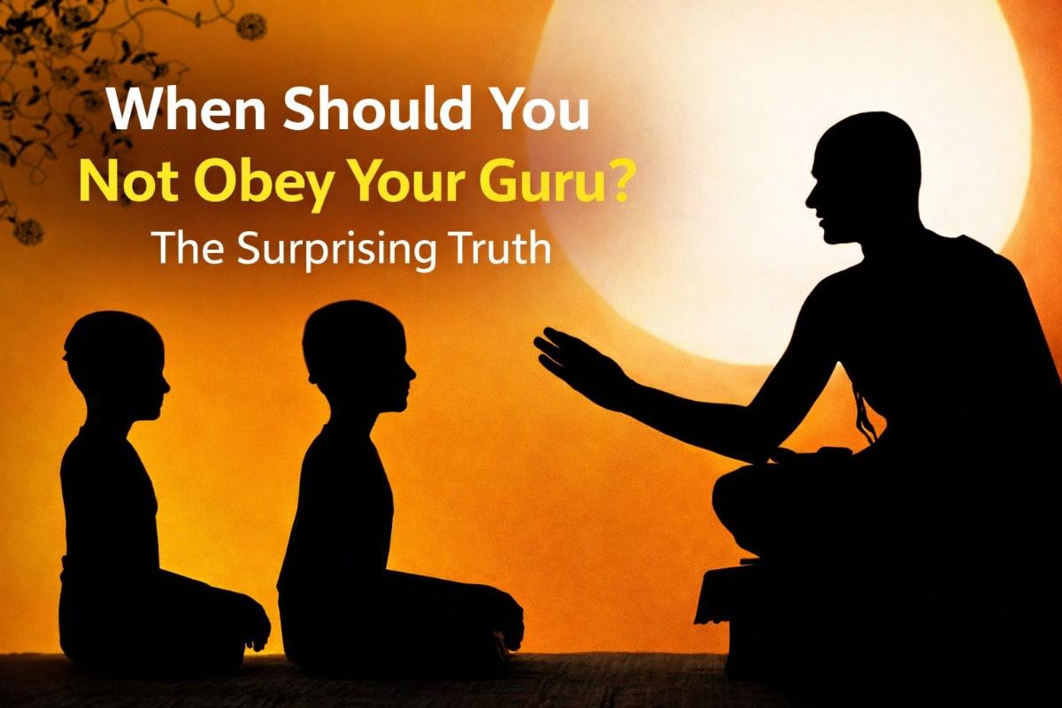 When Should You Not Obey Your Guru? The Surprising Truth