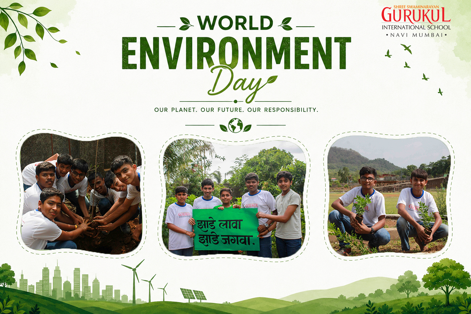 World Environment Day at Gurukul Navi Mumbai