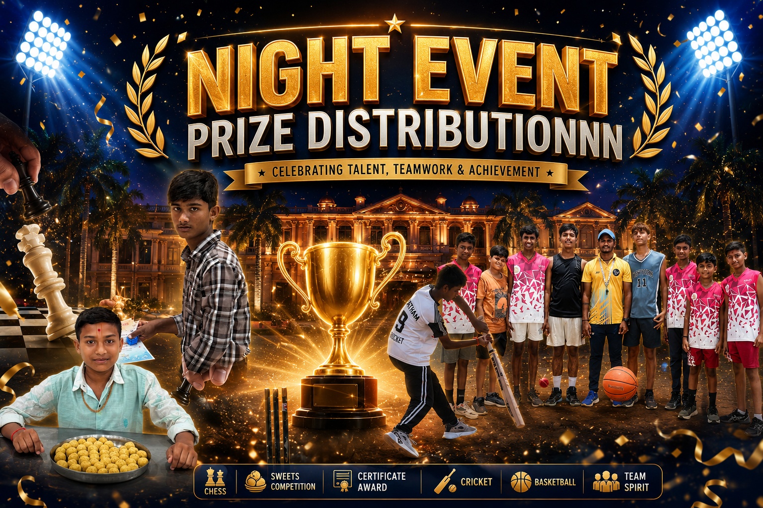 Night Events Prize Distribution