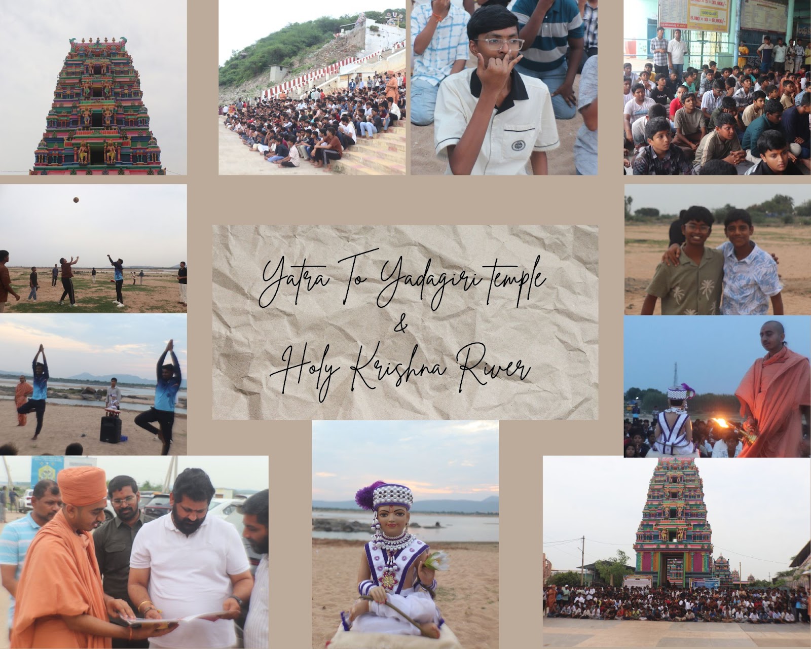 Yatra To Vedadri  temple & Holy Kroshna River