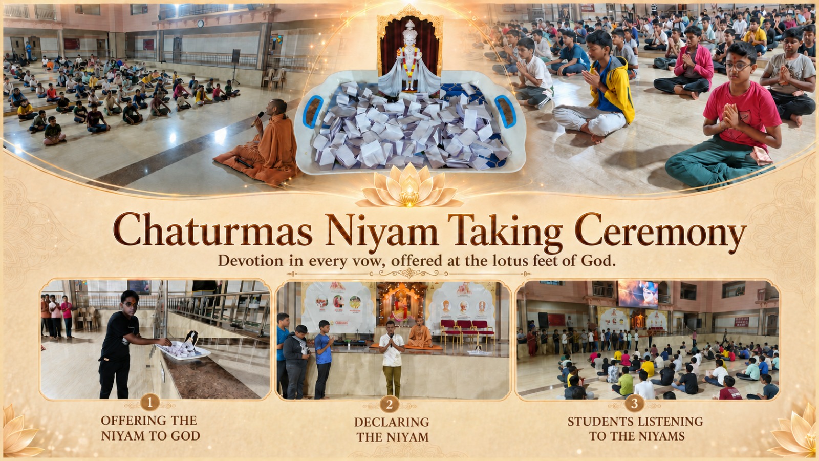 Chaturmas Niyam Ceremony