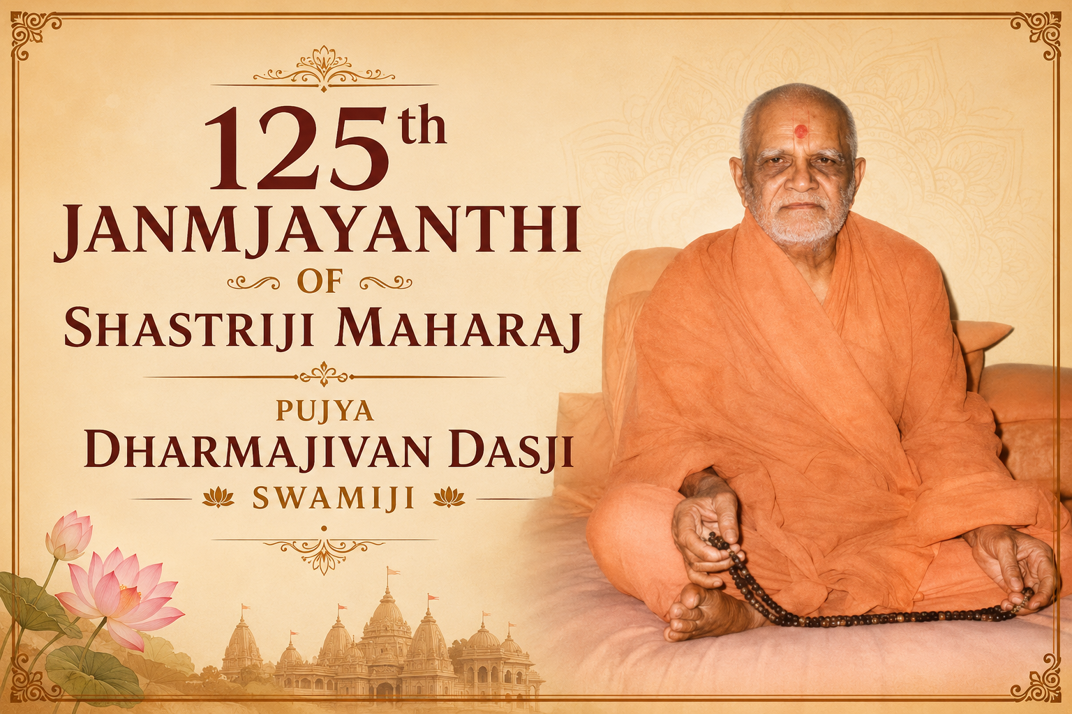 Shastriji Maharaj 125th Jayanthi Day school