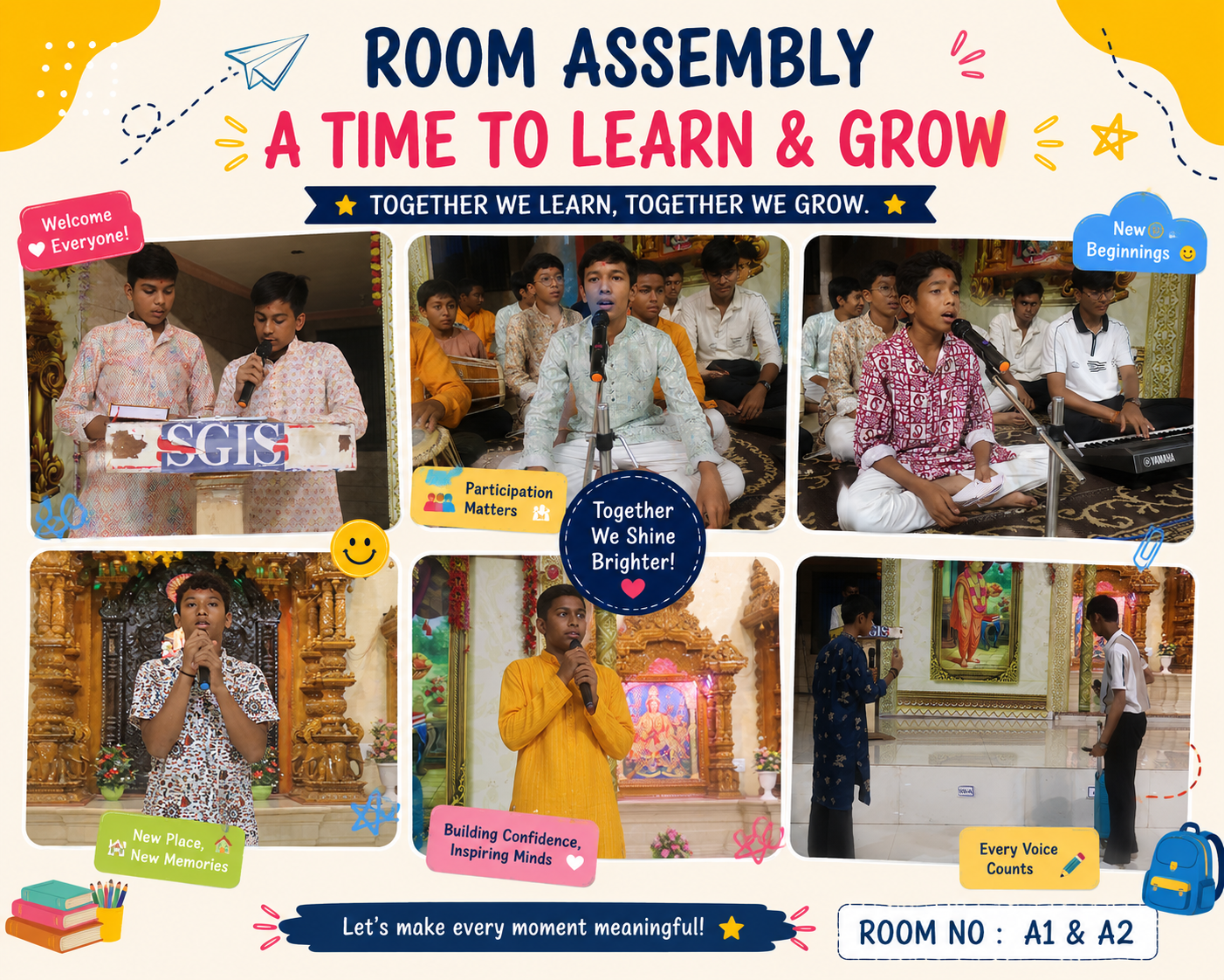 Room Assembly of A1 & A2