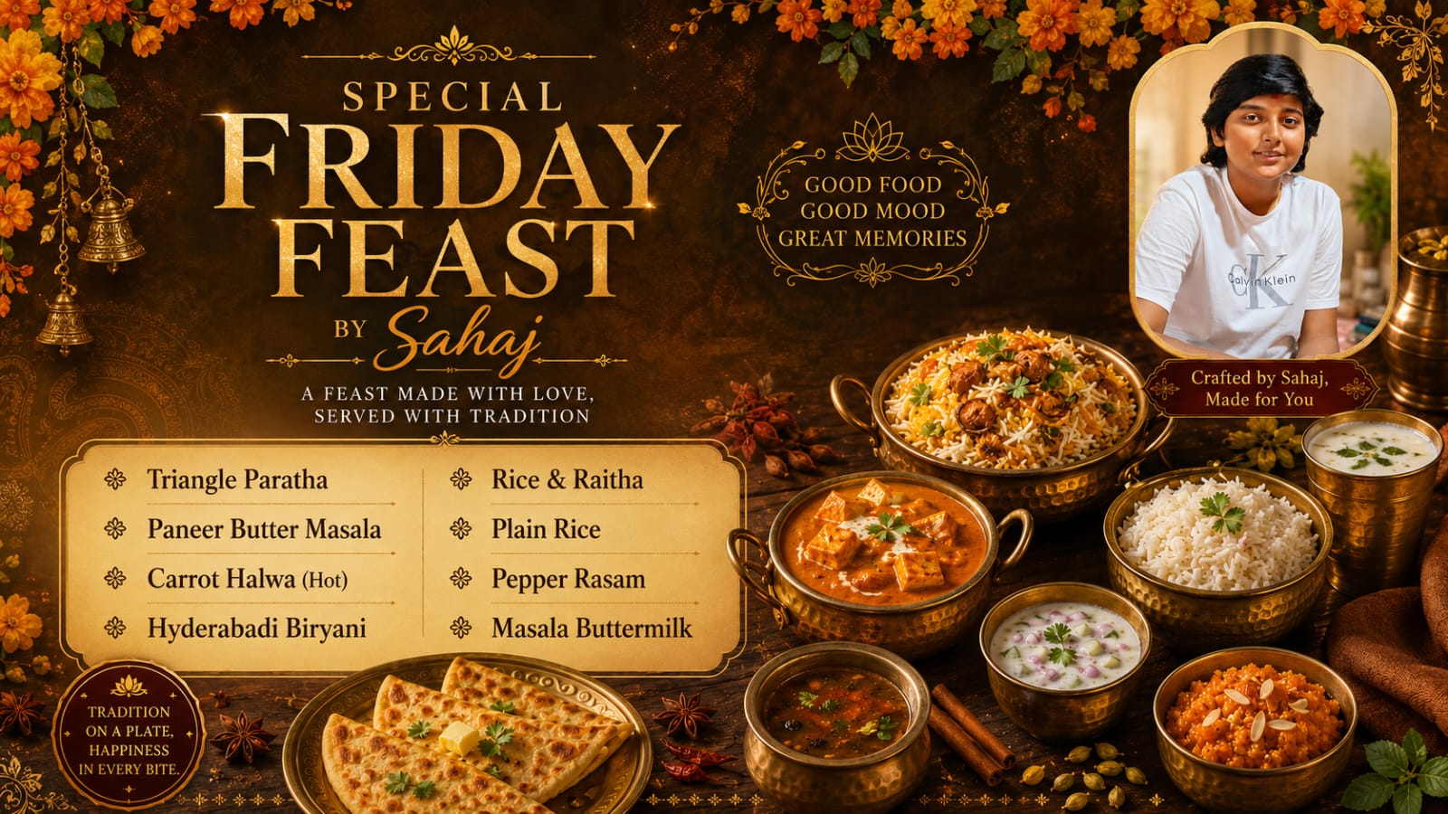 Friday Special Feast by Sahaj