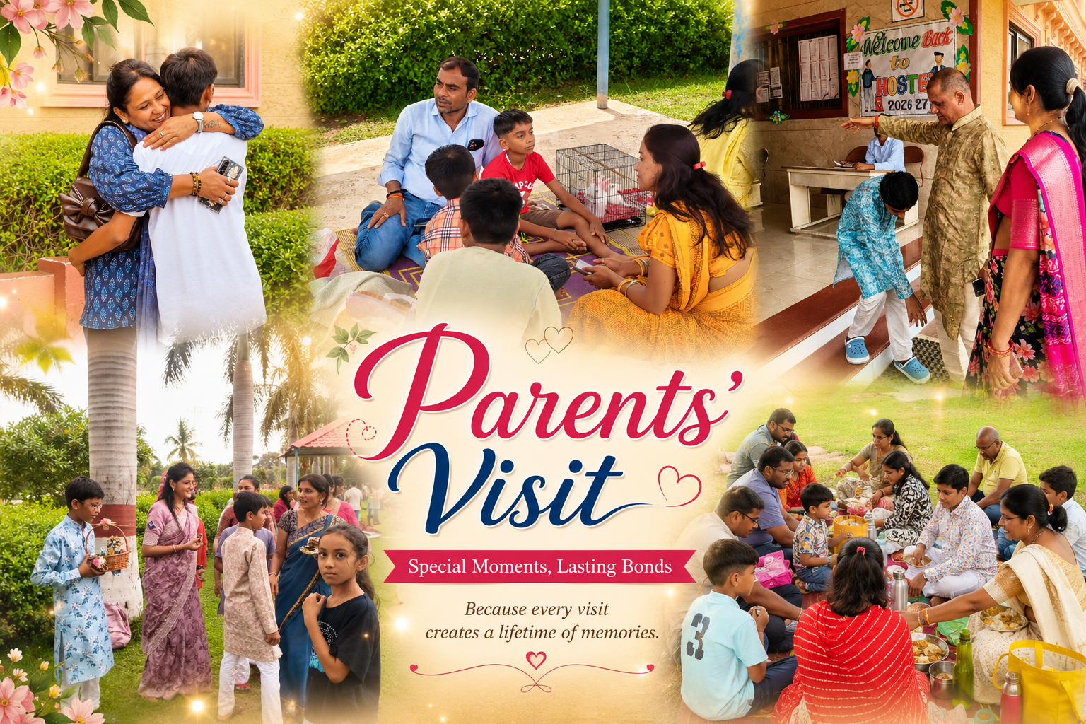 1st Parent’s Visit of Junior Students