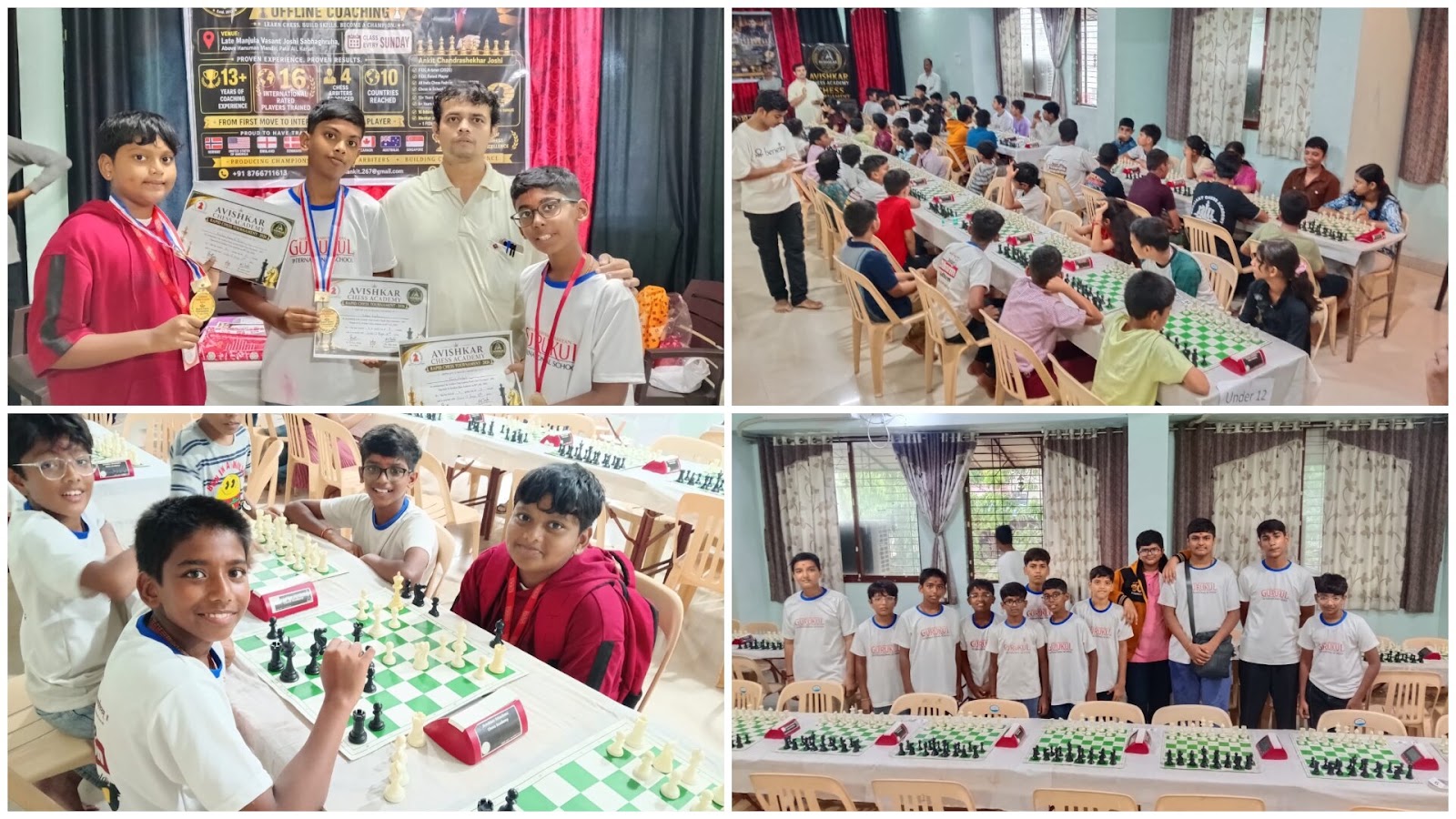 🏆 Mastering the Board Gurukul Chess Stars Shine