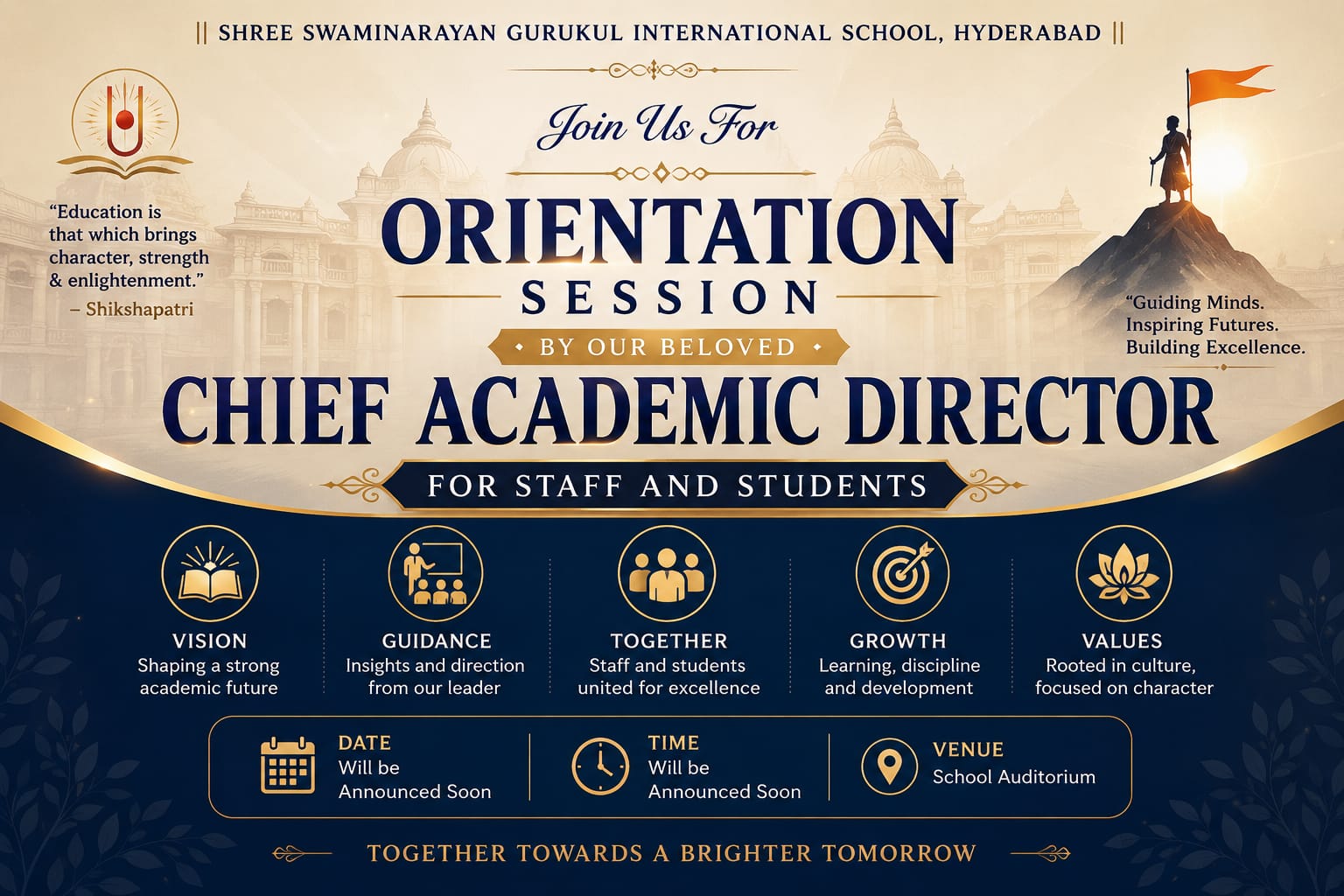 Orientation Session on Exam Preparation