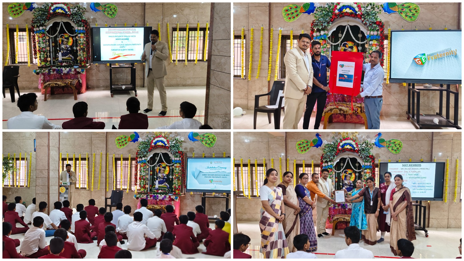 SGEF Installation Ceremony – Excellence in English, Excellence in Leadership