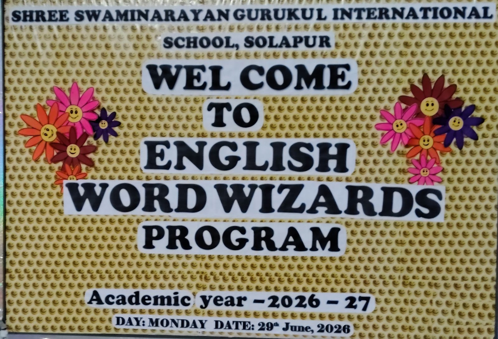 WORD WIZARDS ENGLISH WEEK & MEGA EVENT