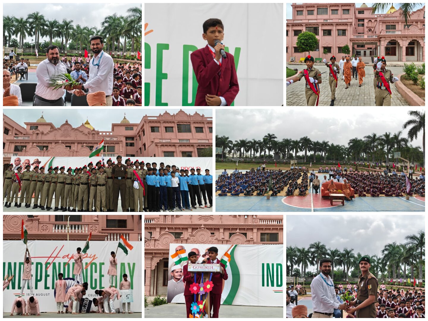 Gurukul Celebrates Independence Day with Patriotic Spirit