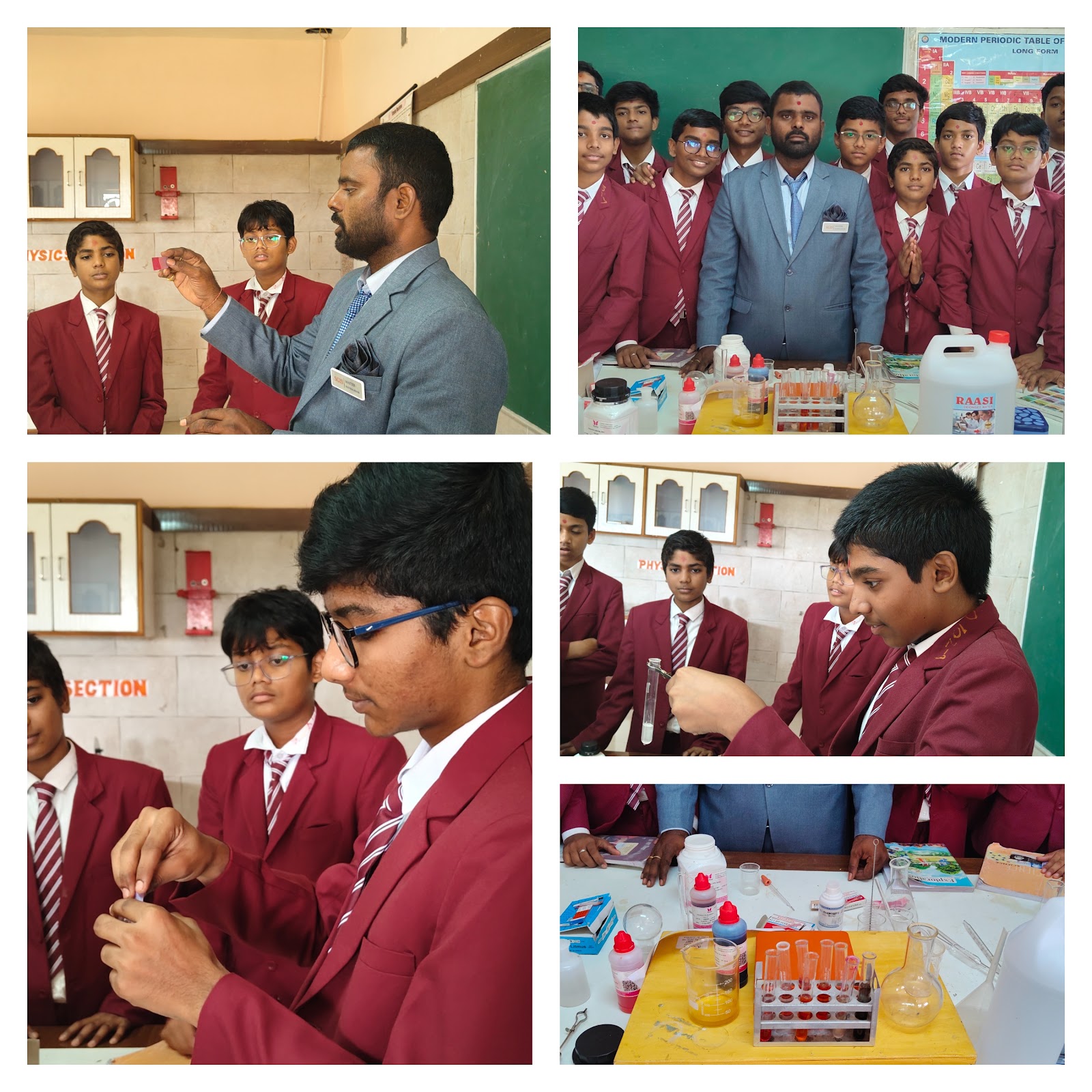 Practicals In Chemistry Lab