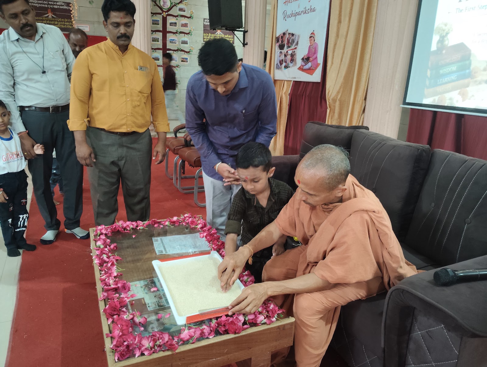 Aksharabhyas & Ruchi Pariksha – LKG
