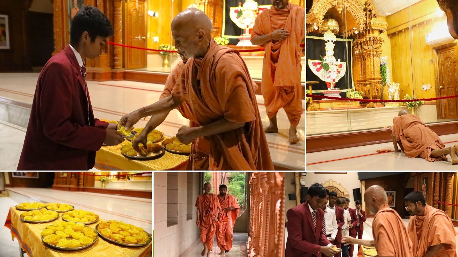 Divine Prasad & Blessings for Dharana-Parna and Ekthana Students