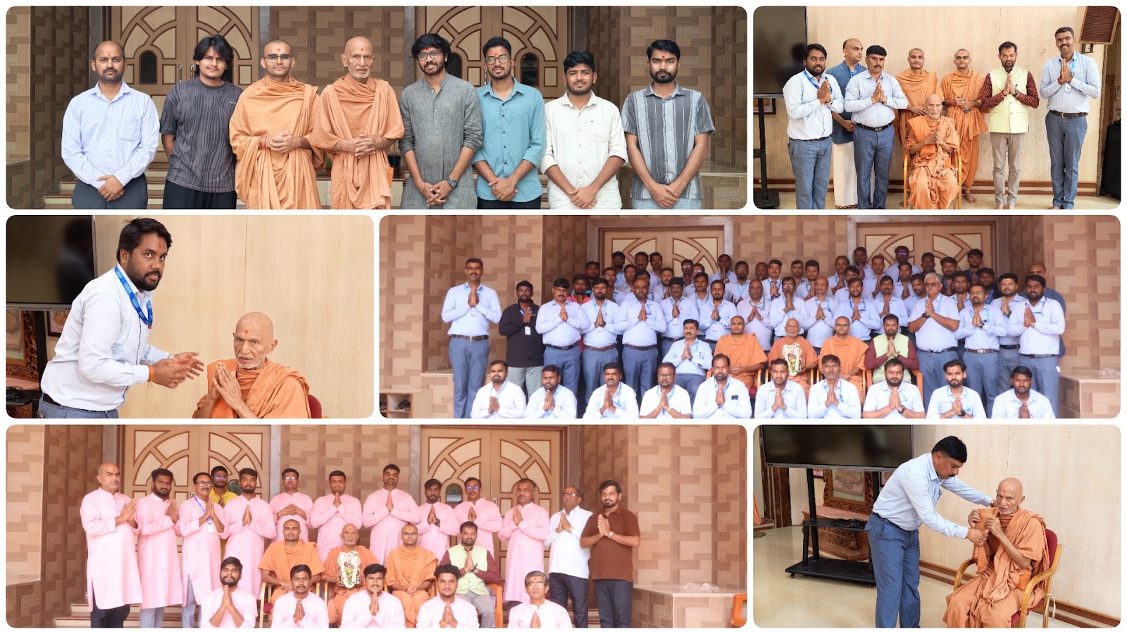 Blessing to All the Teachers By Pujya Mahant Swamiji
