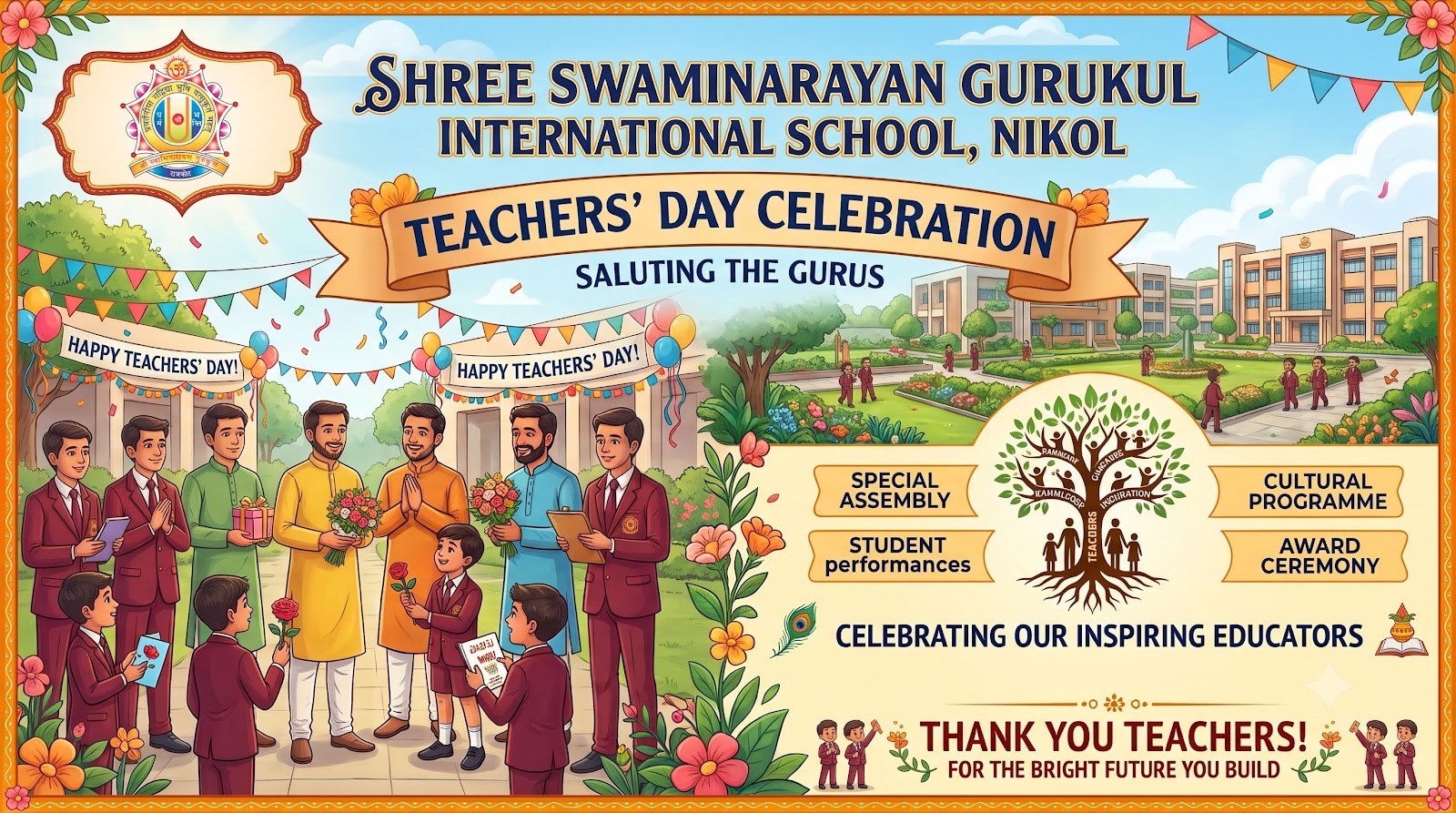 Teachers Day Celebration(English Medium)