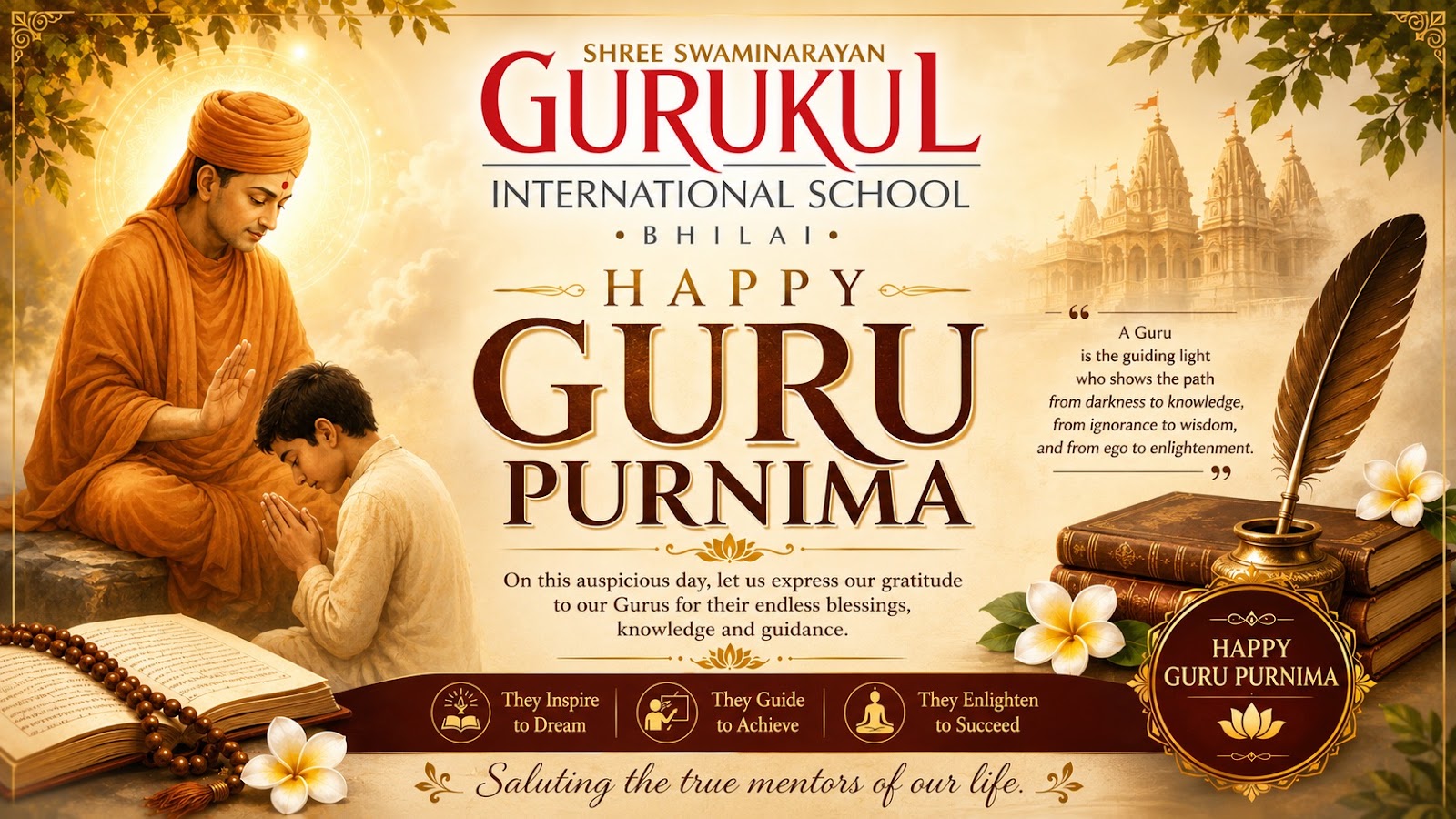 Guru Purnima Celebration – In Reverence of Our Gurus