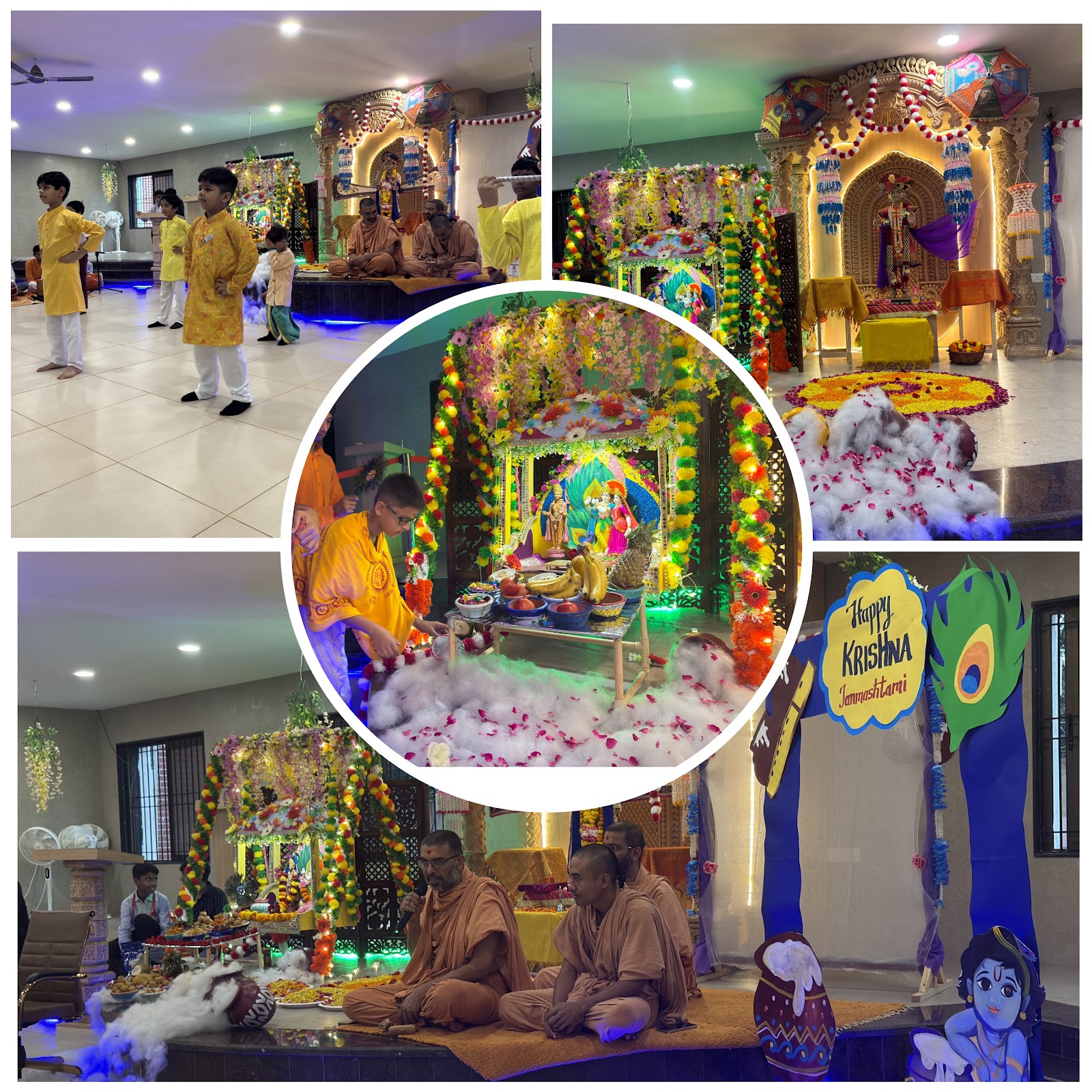 Divine Celebration Of Shri Krishna Janmashtami