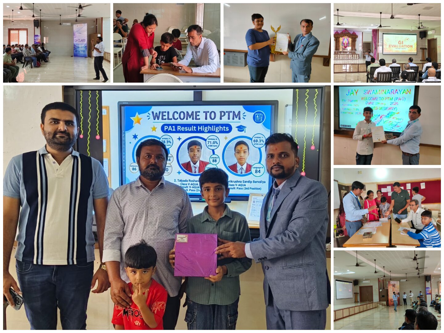 Parents Smile at Vidyanagar Gurukul