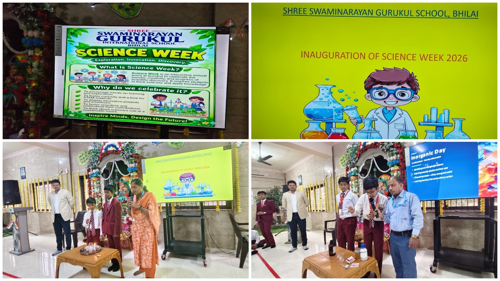 Cosmo Curious Science Week Inaugration
