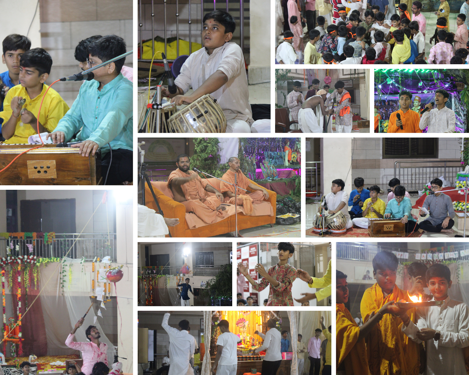Janmashtami Celebration Hostel