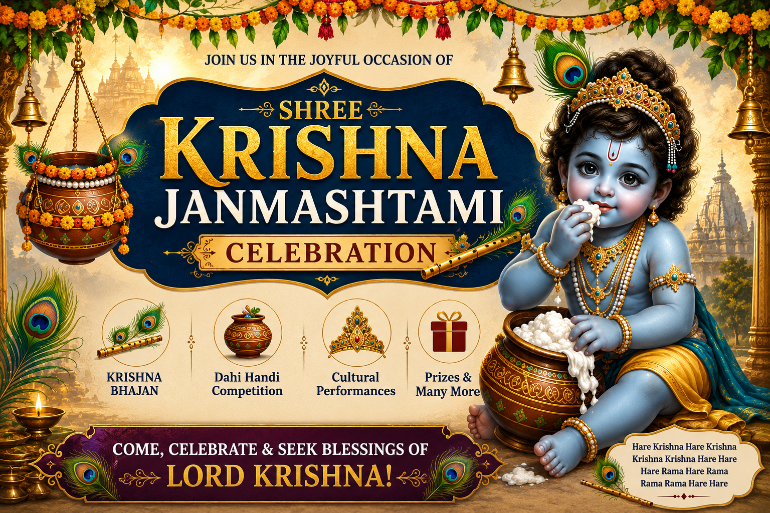 Janmashtami Celebration(English medium)