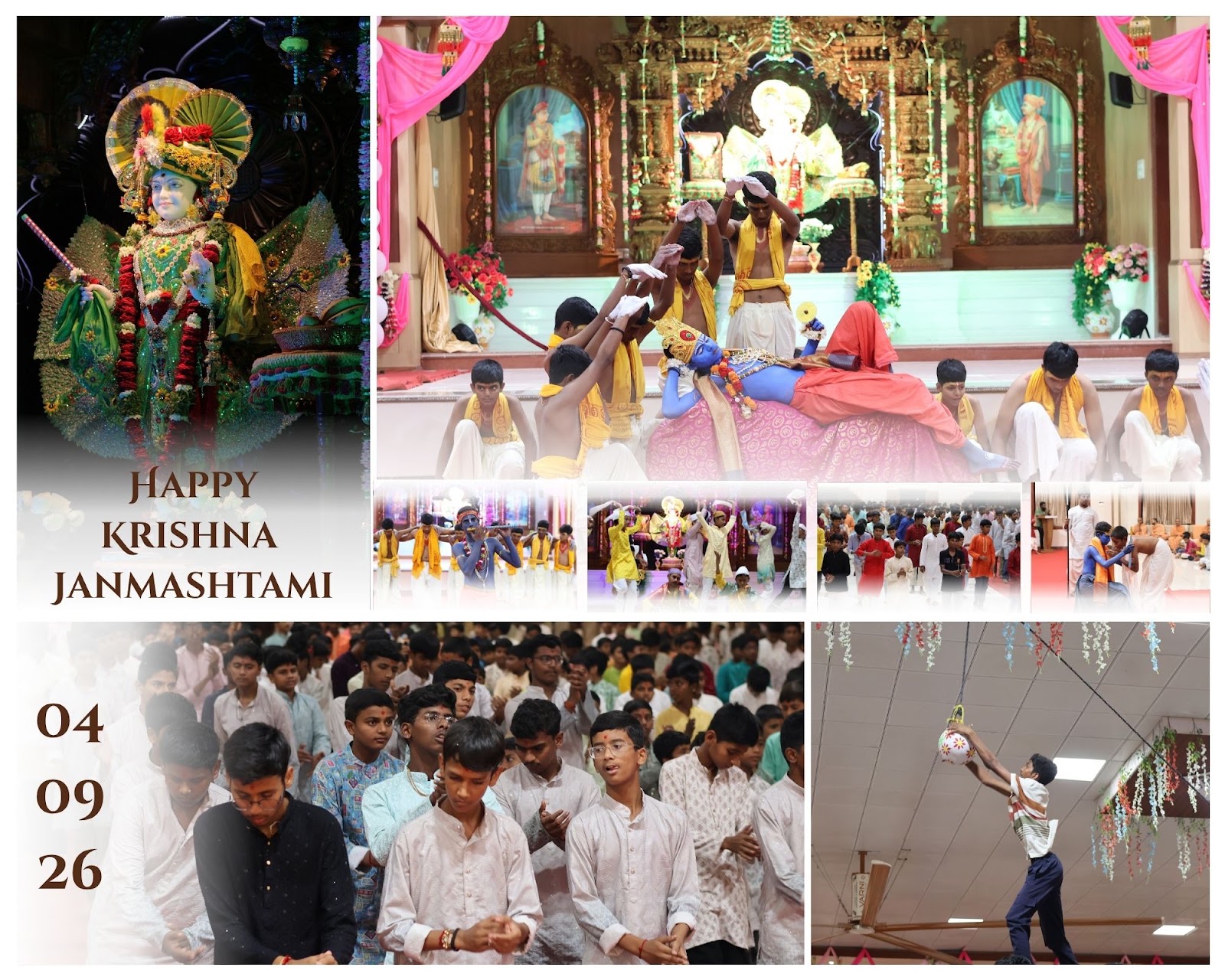 Krishna Janmashtami Celebration in Hostel