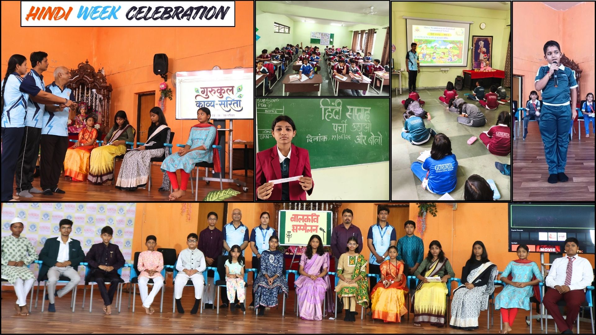 Verses, Vision, and Values Inside Gurukul’s Hindi Week Finale Celebration