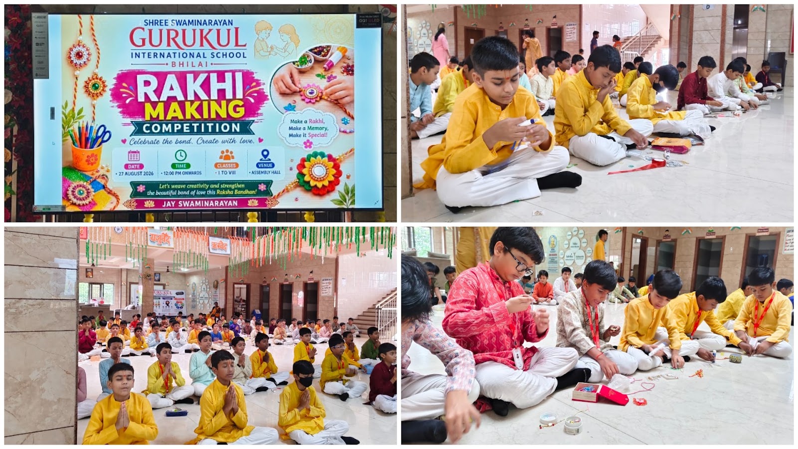 RAKSHA BANDHAN CELEBRATING THE SACRED BOND OF LOVE & PROTECTION